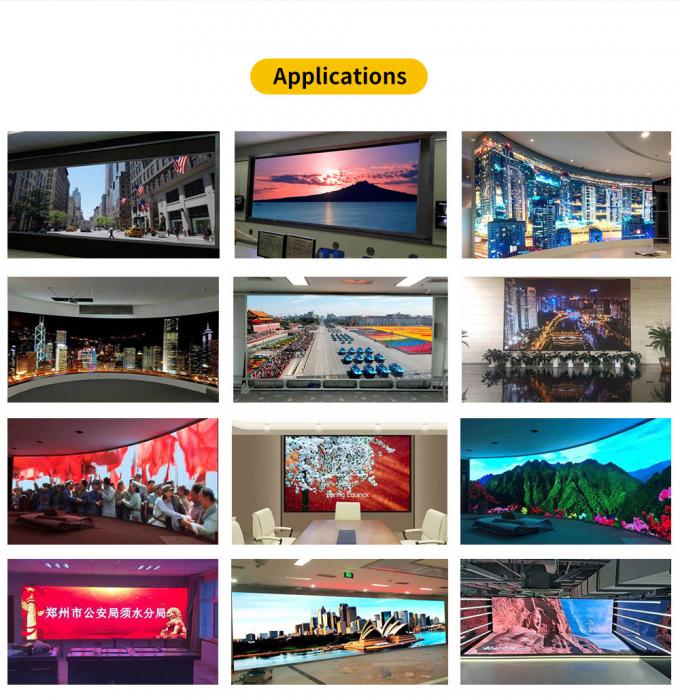 COB شاشة LED داخلية P0.6 P0.78 P0.93 P1.25 P1.56 4K 8K لوحة عرض LED عالي الوضوح لإعداد وتركيب جدار الفيديو الداخلي 12