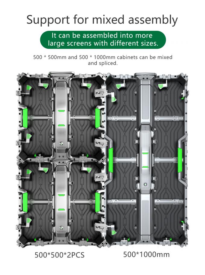 شاشة LED للإيجار مع شاشة حائط الفيديو ذات الأداء العالي P2.5 P3 P4 P5 P6 شاشة عرض داخلية خارجية 6