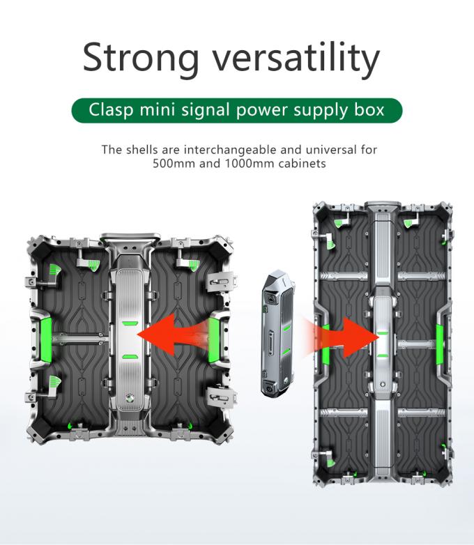 شاشة LED للإيجار مع شاشة حائط الفيديو ذات الأداء العالي P2.5 P3 P4 P5 P6 شاشة عرض داخلية خارجية 7