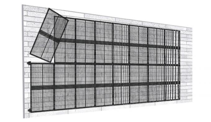 3.91-7.82mm Pixel Pitch شاشة عرض LED شفافة مع شفافية 75٪ لمسافة مشاهدة 5-100m 6