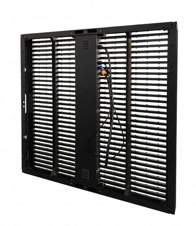 شاشة عرض LED شفافة ثلاثية الأبعاد مخصصة للحائط لشاشة زجاجية، شاشة عرض LED شفافة للإعلانات، شاشة LED شفافة داخلية 2