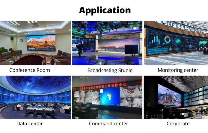 مقاوم للماء COB داخلي مساحة النقاط الصغيرة P0.6 P0.7 P0.9 P1.25 لوحة عرض على جدار الكنيسة الخفيفة 8