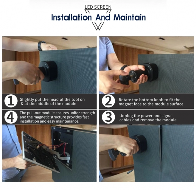 شاشة ليد ناعمة P1.5 P2.5 P4 شاشة ليد ناعمة منحنية داخلية وخارجية شاشة عرض إعلانات مرنة رأسية 7