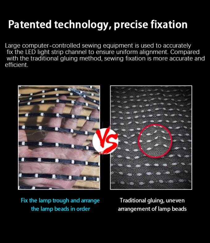 شاشة LED الطائرة مع Drone السجادة السحرية شاشة فيلم LED شاشة قابلة لإعادة الشحن للإعلانات الخارجية مخصصة 7