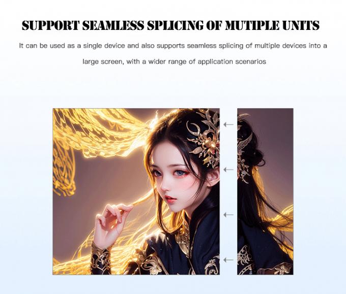 P2.5 ملصق LED قابل للطي عرض منتج إعلانات الملصقات LED الداخلية 6