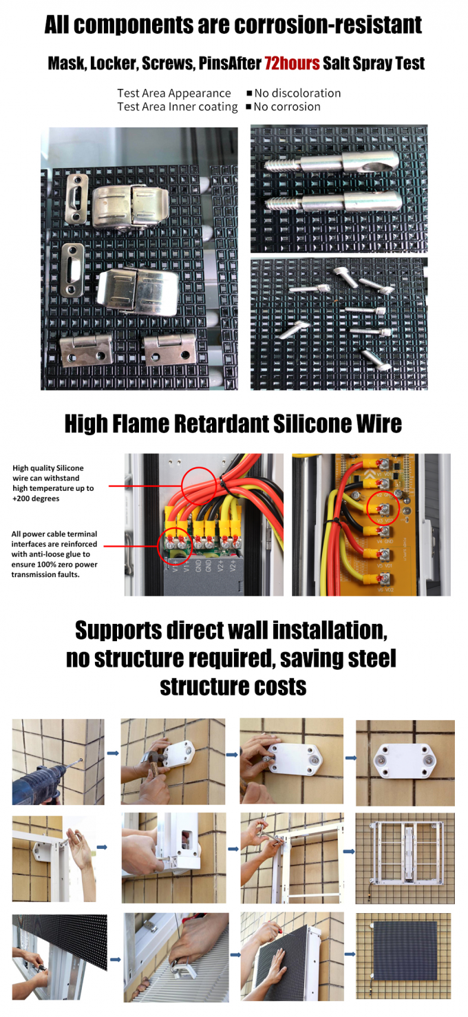 Outdoor LED Screen Solar Electronic Signs Double Sided Billboard Steel Structure External Outdoor Led Digital Signage Display Screens 6