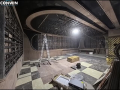 في الداخل HD LED Display Pixel 1.53mm Ultra Slim Aluminum LED لوحات الحائط الفيديو