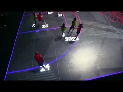 شاشة الطلاء الرقمي الرقمي التفاعلي بالكامل